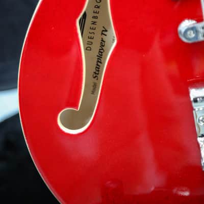 DUESENBERG Starplayer TV red sparkle image 17