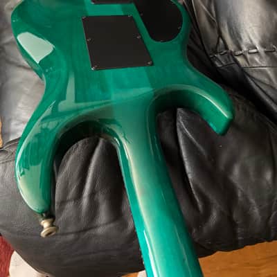 Carvin DC400C in Translucent Green Teal Quilt **Stunning!** image 17