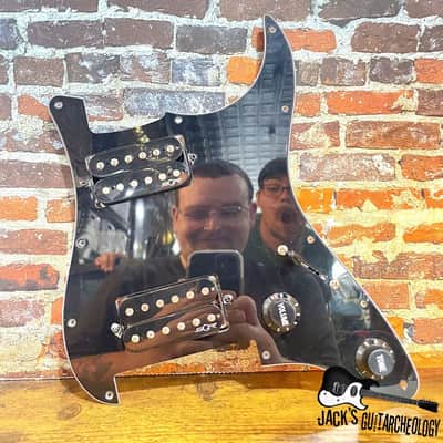 Squier Contemporary Stratocaster HH Loaded Pickguard *USED* (2020s - Black) image 1