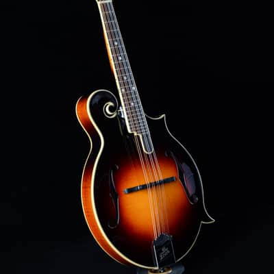 The Loar LM-500 Contemporary F-Style Mandolin 2016 - Vintage Sunburst image 2