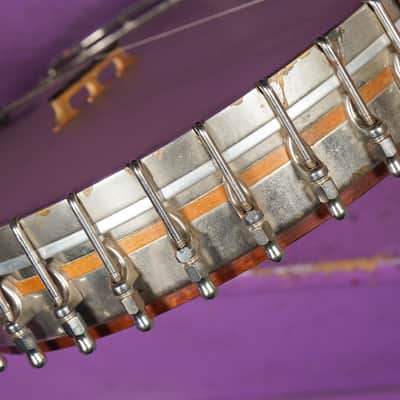 1922/2000s Vega Tubaphone Conversion Big Rim 5-String Openback Banjo (VIDEO! Fresh Work, Ready) image 16