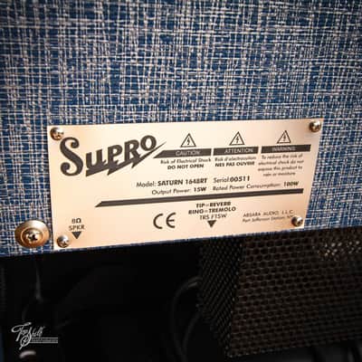 Supro Saturn Reverb 1648T 1x12” Guitar Amp Combo image 7