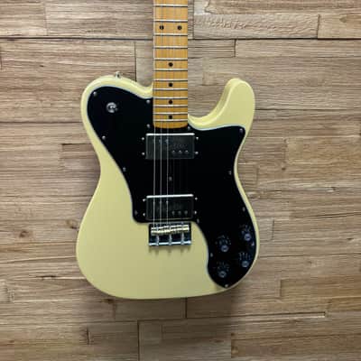 Fender Vintera '70s Telecaster Deluxe Guitar-2022 -MIM- Vintage Blonde- 8lbs 1oz w/Lindy Fralin pickups + gig bag image 5