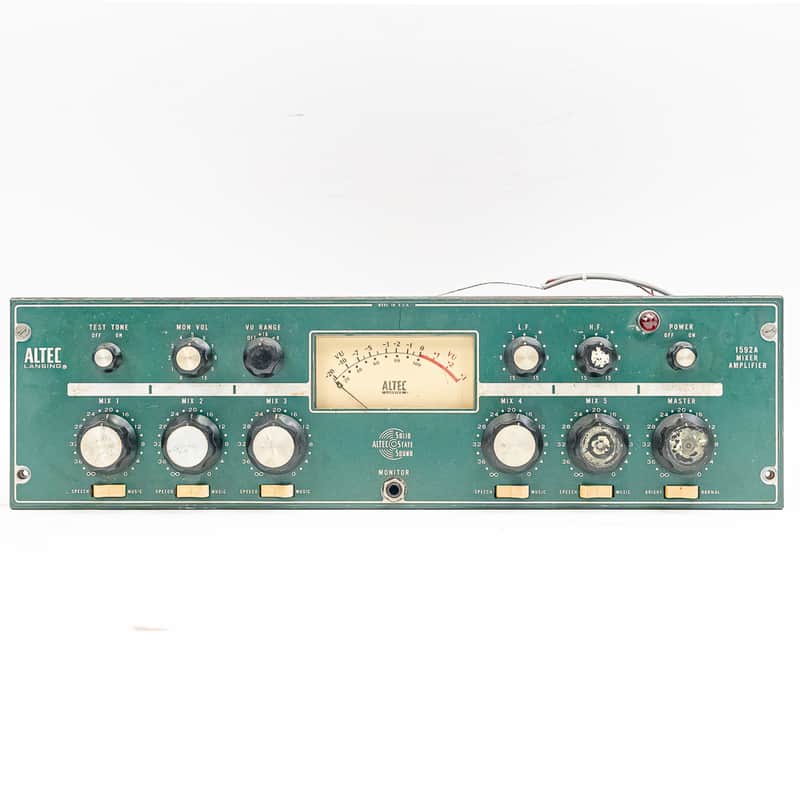Altec 1592A Vintage 5-Channel Mic Pre / Mono Mixer – Solid State