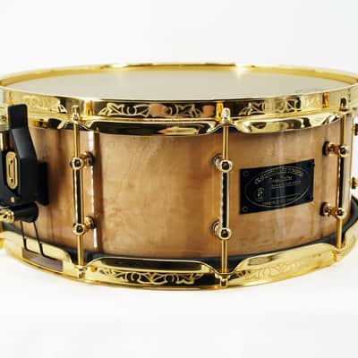 Craviotto #97 Solid Shell "Timeless Timber" Snare Drum with SKB Case - 5.5" x 14" Birdseye Maple image 3