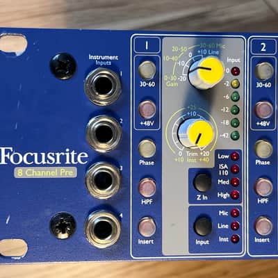 Focusrite ISA 828 (Original Blue) – Freshly Refurbished by Fretronics Ltd image 2
