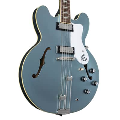 Epiphone Riviera Pelham Blue - Semi Acoustic Guitar image 5