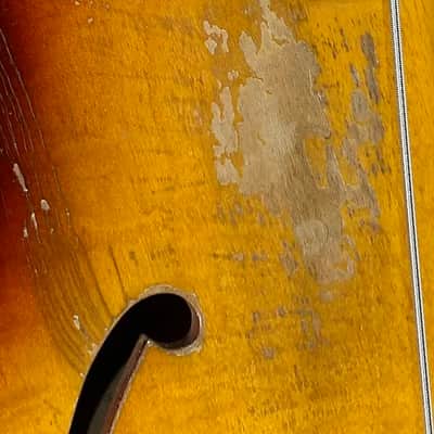 1959 Gibson EB-2 Bass, Sunburst, w/Banjo Tuners & Baritone Switch & hand written artist provenance & Case image 11