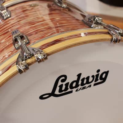 Ludwig LTD Classic Maple FAB 22 Pink Oyster image 3