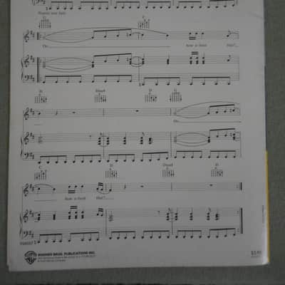 Bad Company "How About That" Sheet Music 1992 image 4