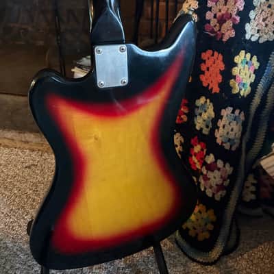 1965 Supro S625 Lexington - Sunburst - HSC image 7
