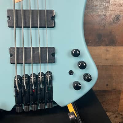 Ibanez Bass Workshop EHB605 5-string Electric Bass Guitar, Purist Blue Matte, FREE SHIP, 939 image 4