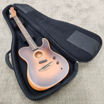 2019 Fender American Acoustasonic Telecaster - Sunburst w/ Original Gig Bag and Case Candy image 20