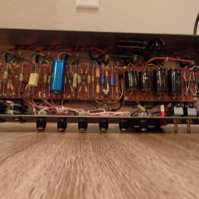 Handmade 1968 Marshall Super Lead Plexi 12,000 Series CLONE/REPLICA Mustard Caps Iskra image 2