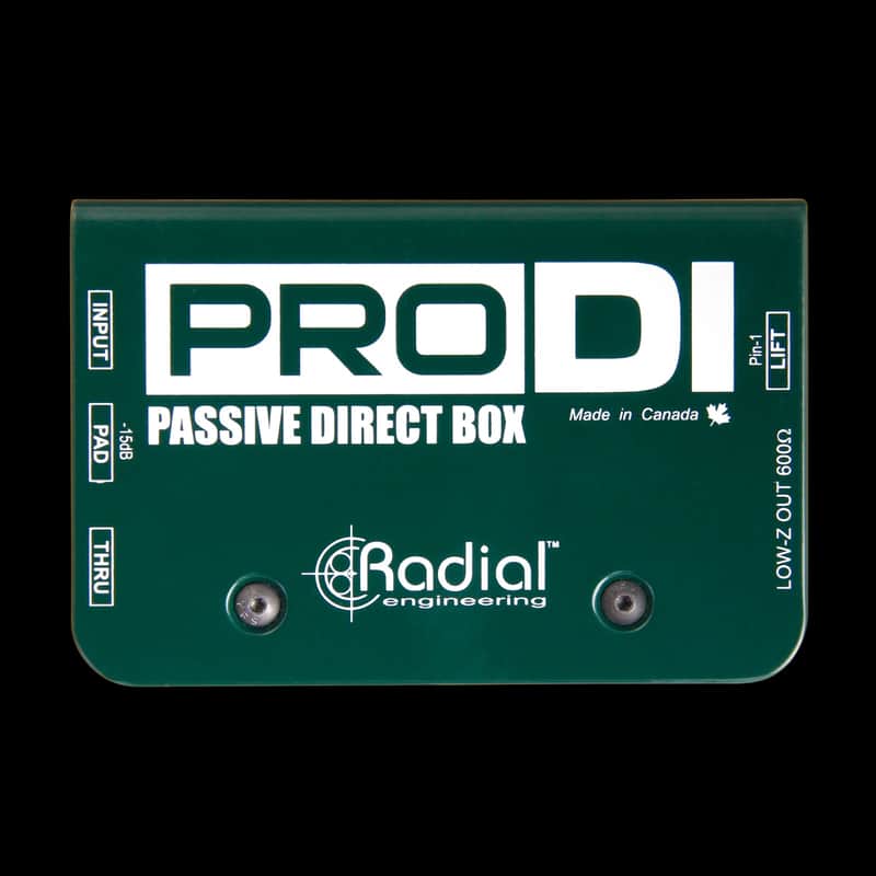 Radial ProDI 1-channel Passive Instrument Direct Box image 1