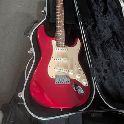 Fender Stratocaster 50th anniversary 2004 - Chrome Red image 14