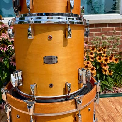 Yamaha Absolute Hybrid Maple Bop Kit Vintage Natural 18/12/14 *Mint!* image 18