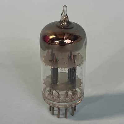 1950 Tung Sol 12AT7 ECC81 Vintage Motorola Short Plate D Getter Preamp Tube!T166 image 3