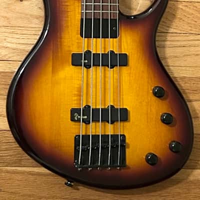 Tobias Toby V 5 String Bass Sunburst image 1