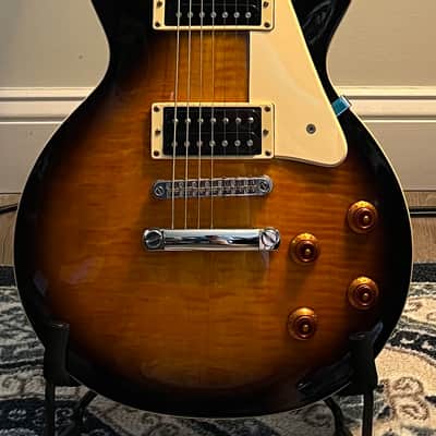 Epiphone 7 String Les Paul 2000 - Tobacco Sunburst image 1