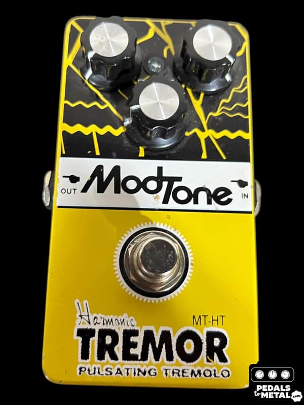 Modtone Harmonic Tremor Pulsating Tremolo 2010s - Yellow X9399 image 1