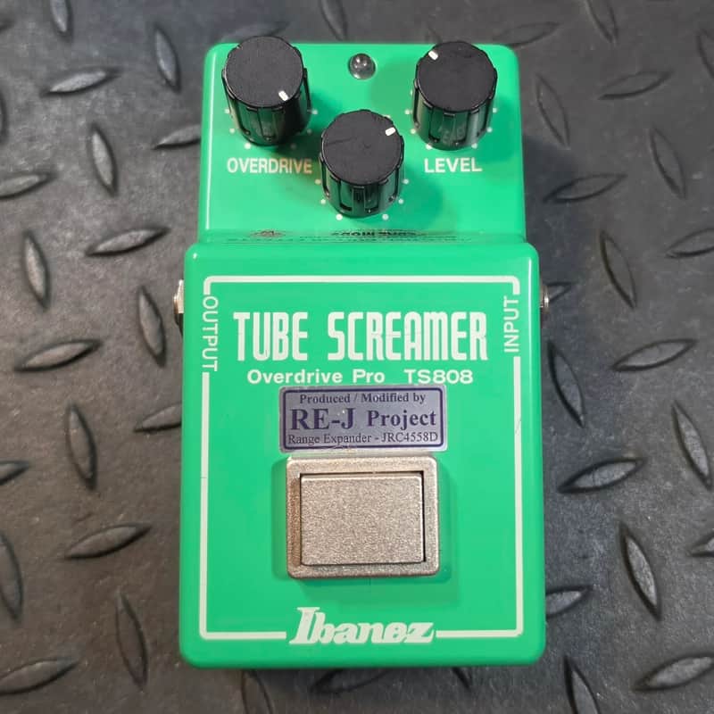 Ibanez TS808 With Analogman Silver Mod Overdrive Pro Tube Screamer Modded image 1
