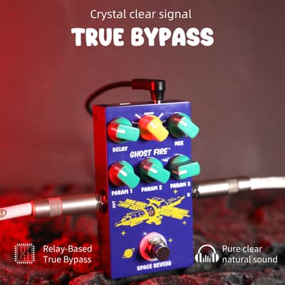 Digital Reverb Guitar Pedal with 9 Modes Reverb Effects image 2