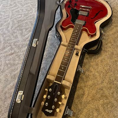 Collings I-35 LC Semi-Hollow Electric Guitar 2019 Cherry Red image 3