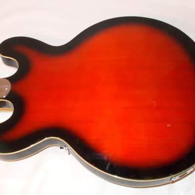 1966 Kimberly Teisco E-335T Cherry Burst *Split Rail Pickups* image 16