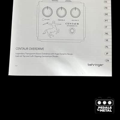 Behringer Centara Overdrive -x15919 image 7