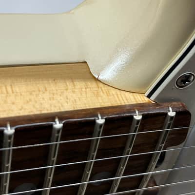Fender American Elite Stratocaster Strat Electric Guitar - Olympic Pearl image 21