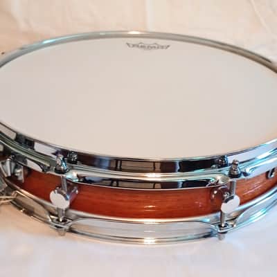 MARTIAL PERCUSSION CUSTOM HYBRID LOW PROFILE UTILITY SNARE DRUM SHELL RED OAK/MAPLE - MAHOGANY GLAZE-FREE SHIP TO C-USA! image 9
