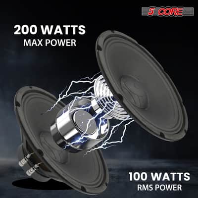 5 Core 12 Inch Guitar Speaker 200W 4 Ohm Amp Cabinet Replacement Amplifier Woofer image 8
