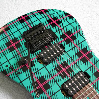 1993 Yamaha RGZ820R - Watermelon Plaid - Blues Saraceno Signed image 14