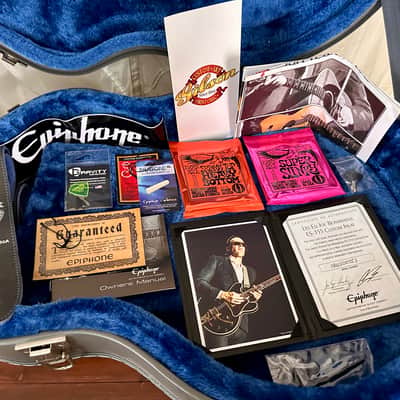 Autographed only 300 released and this one is hand signed by Joe B himself Epiphone Limited Edition Joe Bonamassa ES-355 Epiphone Limited image 11