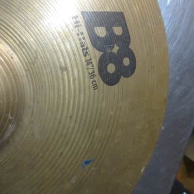 Sabian 14" B8 Hi-Hat Cymbals (Pair) 2011 - Present - Natural image 7