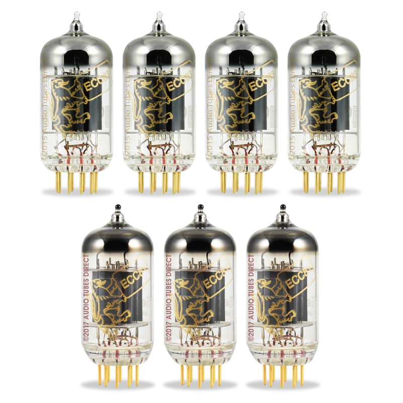 Genalex Gold Lion Tube Set For McIntosh C22 Preamps with ECC83/CV4004 ECC81 image 1