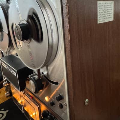 TEAC A-4010SL Stereo Reel to Reel Tape Recorder Tested Record/Play image 8