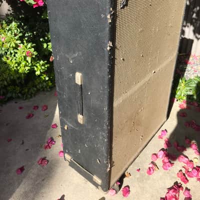 Fender Bassman Cabinet 1960's (Black) 2 x 15/Jon Sidel Collection image 3