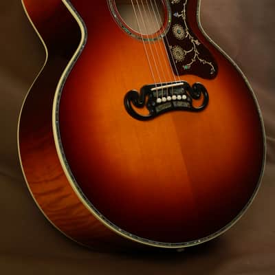 2017 Gibson SJ-200 Custom Vine Autumn Burst Acoustic Guitar J-200 image 12