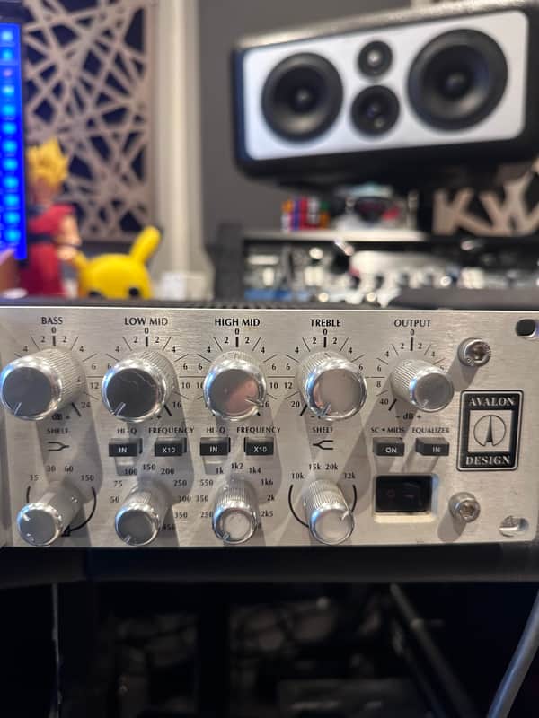 Avalon VT-737sp Tube Channel Strip 2010s - Silver image 1
