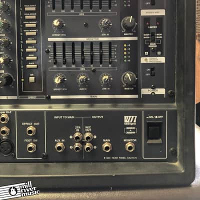Yamaha EMX66M 6-Channel 600W Powered Mixer PA Head image 3