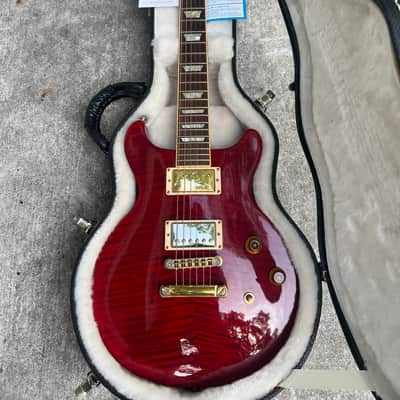 Gibson Les Paul Standard Double Cut Plus (24-fret) 2006 - Trans Red image 4