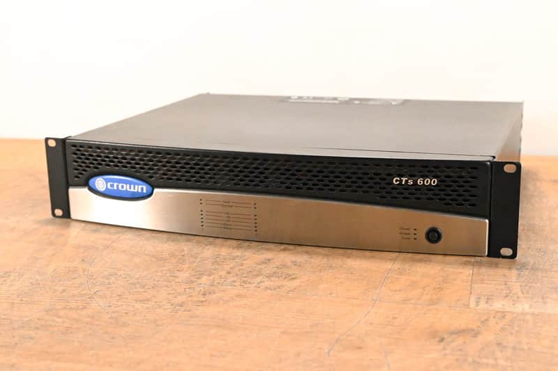 Crown CTs 600 Two-Channel 300W Power Amplifier CG01NHF image 1