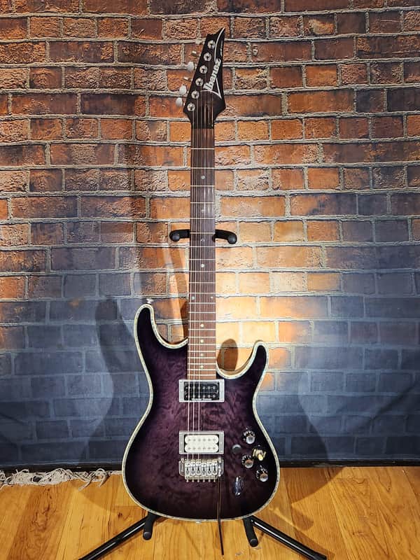 Ibanez SA220FM-TG Standard Transparent Gray, Seymour Duncan Neck PU, Speed Knobs image 1