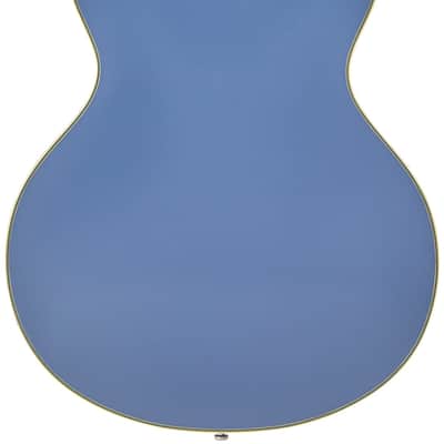 D'Angelico DAEDCTSLBSNS EXCEL DC TOUR Double Cutaway Semi-Hollow Body 3 Piece Maple/Walnut/Maple Neck 6-String Electric Guitar w/Gig Bag image 6