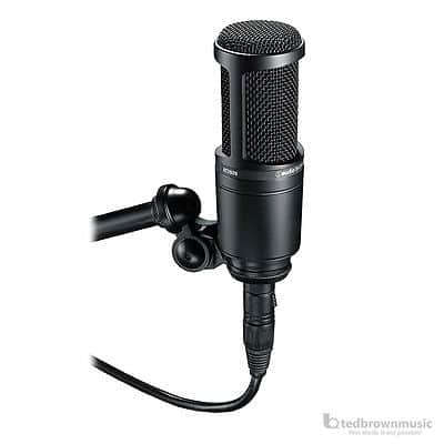Audio-Technica AT2020 Cardioid Condenser XLR Microphone