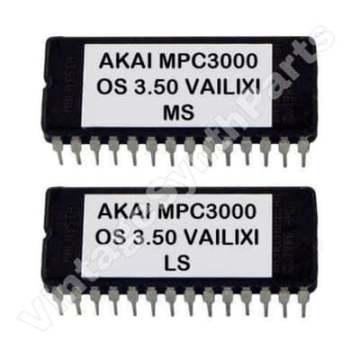 Akai MPC-3000 OS 3.50 Vailixi Eproms Upgrade Firmware MPC3000 Sampler