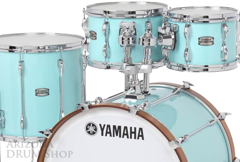 Yamaha New Recording Custom 4pc Drum Shell Set SURF GREEN w/ 20" Bass Drum (RC0F40JSFG) IN STOCK! image 1