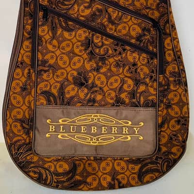 Blueberry Authentic Batik Gig Bag - Extra Sturdy Padding for Comfort and Protection image 6